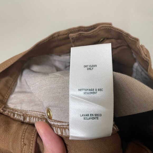 Frame Le Sylvie Slender Straight Coated High-Rise Jeans sz 25 - Picture 9 of 16